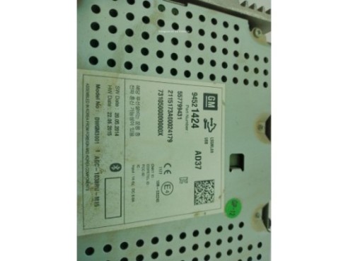 94521424, 557799431 MODULO RADIO OPEL MOKKA / MOKKA X (J13)|Desguaces La Cabaña