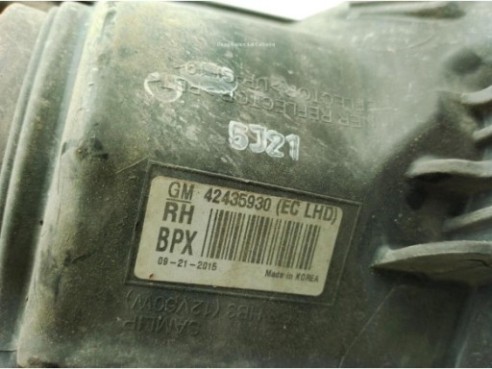 42435930 FARO DERECHO OPEL MOKKA / MOKKA X (J13)|Desguaces La Cabaña