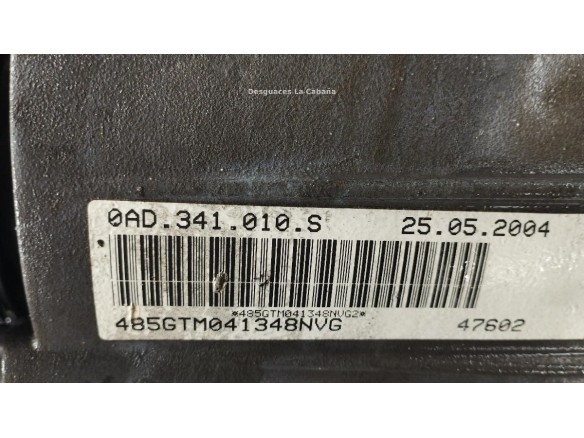 0AD341012K TRANSFER VW TOUAREG (7LA, 7L6, 7L7)|Desguaces La Cabaña