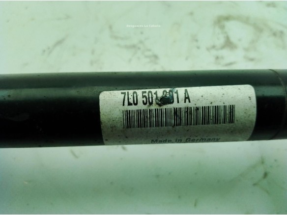 7L0501201C PALIER TRA IZQ VW TOUAREG (7LA, 7L6, 7L7)|Desguaces La Cabaña