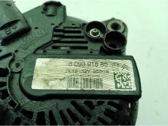 9818677980 ALTERNADOR CITROEN C3 III (SX)|Desguaces La Cabaña