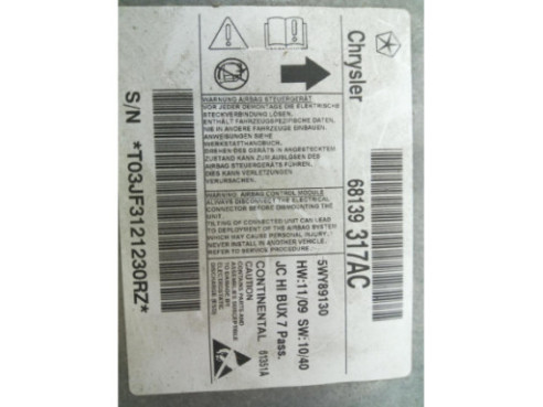  68139317AC MODULO ELECTRONICO 4 FIAT FREEMONT (345_) |Desguaces La Cabaña