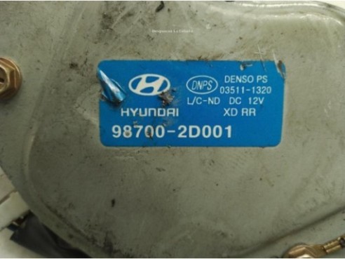 MOTOR LIMPIAPARABRISAS TRA HYUNDAI ELANTRA (XD)|Desguaces La Cabaña