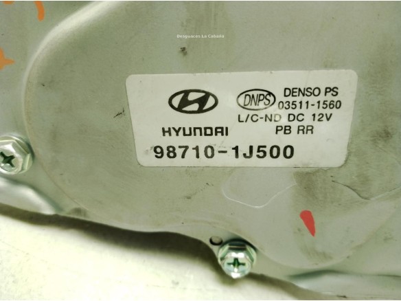 MOTOR LIMPIAPARABRISAS TRA HYUNDAI i20 (PB, PBT)|Desguaces La Cabaña