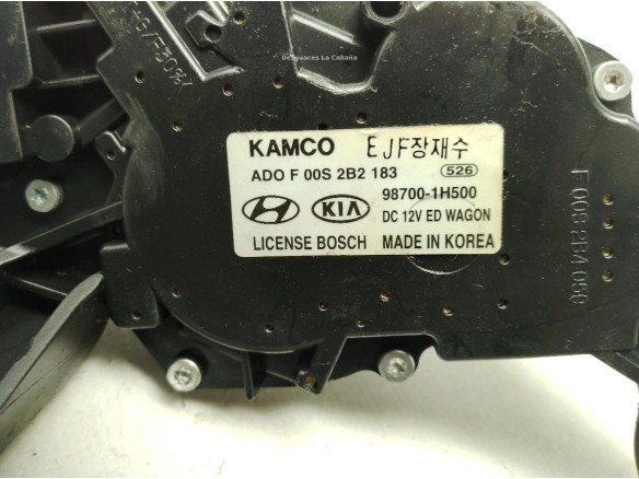 MOTOR LIMPIAPARABRISAS TRA KIA CEE'D SW (ED)|Desguaces La Cabaña