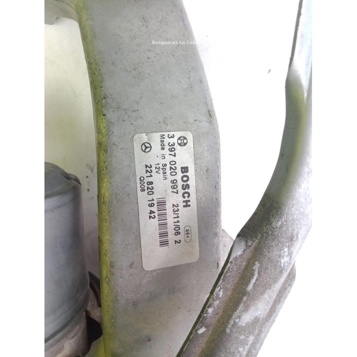 2218201942 MOTOR LIMPIAPARABRISAS DEL IZQ MERCEDES BENZ CLASE S (W221) |Desguaces La Cabaña