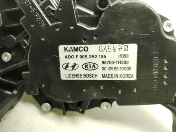 MOTOR LIMPIAPARABRISAS TRA KIA CEE'D Fastback (ED)|Desguaces La Cabaña