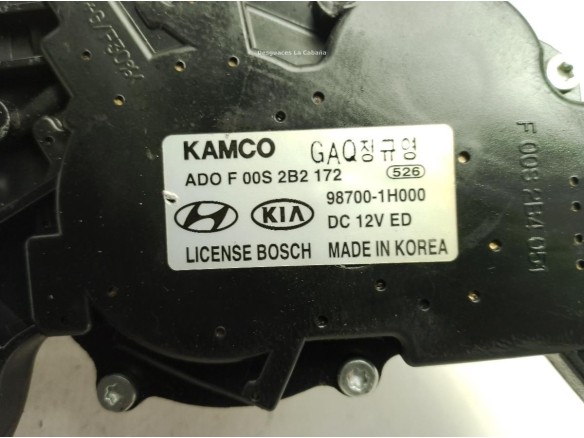 MOTOR LIMPIAPARABRISAS TRA KIA CEE'D Fastback (ED)|Desguaces La Cabaña