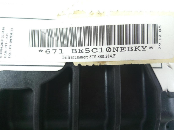 8T0880204F AIRBAG DER AUDI A5 (8T3) |Desguaces La Cabaña