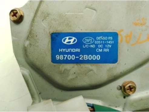MOTOR LIMPIAPARABRISAS TRA HYUNDAI SANTA FÉ II (CM)|Desguaces La Cabaña
