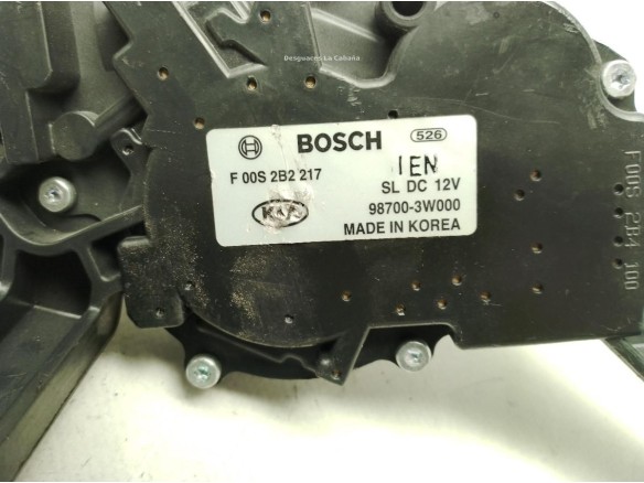 MOTOR LIMPIAPARABRISAS TRA KIA SPORTAGE (SL)|Desguaces La Cabaña