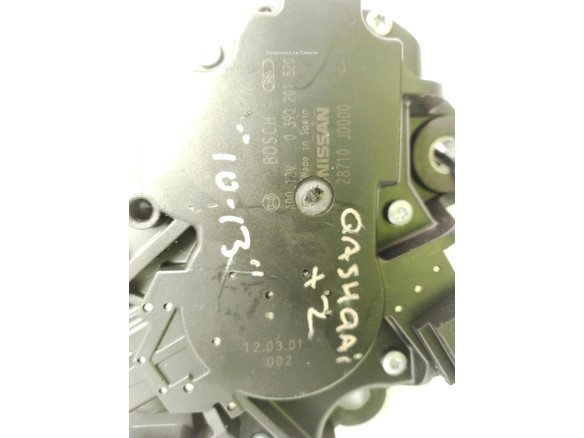 MOTOR LIMPIAPARABRISAS TRA NISSAN QASHQAI / QASHQAI +2 I (J10, JJ10)|Desguaces La Cabaña
