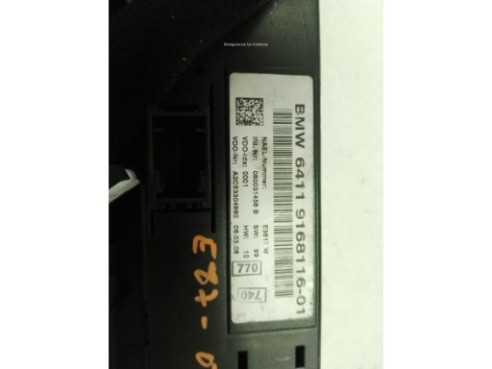 64119168116, MANDO CALEFACCION BMW 1 (E87)|Desguaces La Cabaña