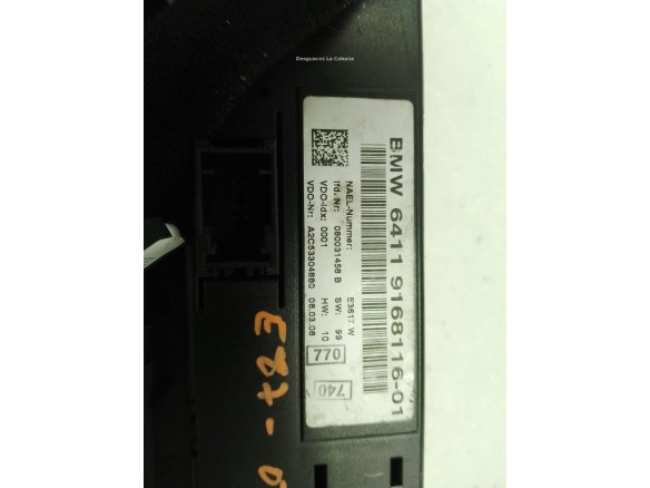 64119168116, MANDO CALEFACCION BMW 1 (E87)|Desguaces La Cabaña