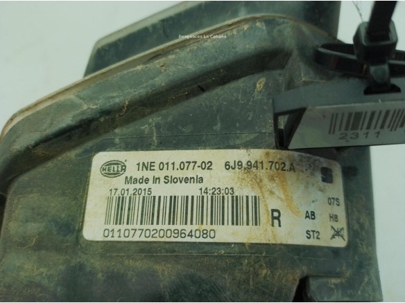 6J9941702A NIEBLA DEL DER SEAT LEON (5F1)|Desguaces La Cabaña
