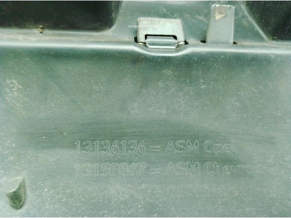 13216644 REJILLA / CALANDRA OPEL ZAFIRA B (A05)|Desguaces La Cabaña