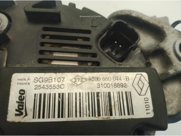 8200660044B, ALTERNADOR DACIA LOGAN (LS_)|Desguaces La Cabaña