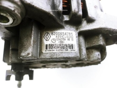 8200654785 ALTERNADOR RENAULT GRAND SCÉNIC III (JZ0/1_)|Desguaces La Cabaña