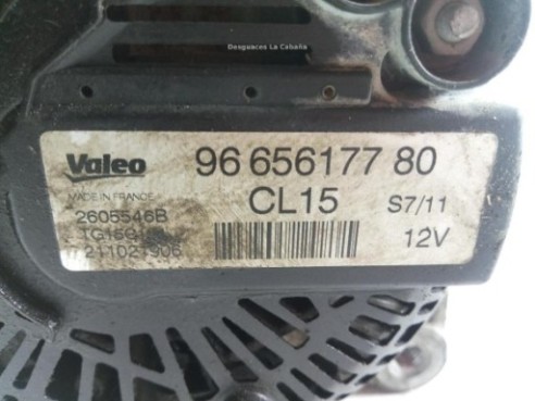9665617780 ALTERNADOR CITROEN JUMPY|Desguaces La Cabaña