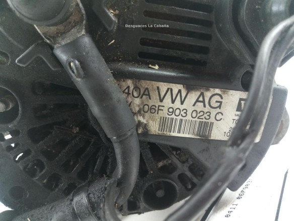 06F903023C ALTERNADOR SEAT ALTEA XL (5P5, 5P8)|Desguaces La Cabaña