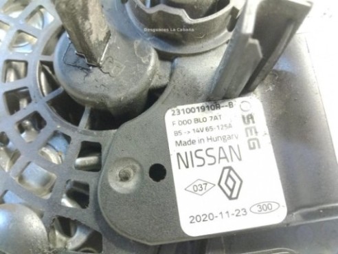 231001910R ALTERNADOR DACIA LODGY|Desguaces La Cabaña