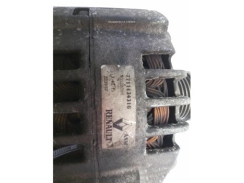 7711134316, ALTERNADOR RENAULT LAGUNA II (BG0/1_)|Desguaces La Cabaña