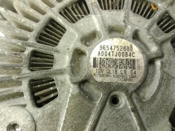 9654752880 ALTERNADOR CITROEN C5 III Break (TD_)|Desguaces La Cabaña