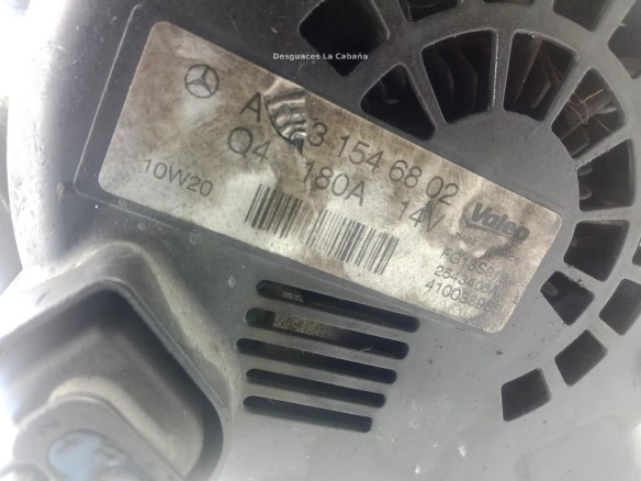A0131546802 ALTERNADOR MERCEDES BENZ CLASE E (W212)|Desguaces La Cabaña