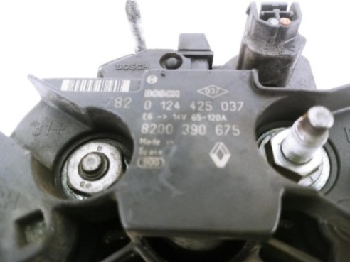 0124425037 ALTERNADOR RENAULT CLIO III (BR0/1, CR0/1)|Desguaces La Cabaña