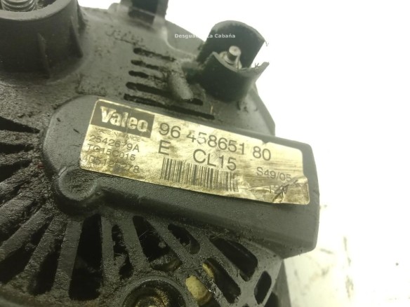 9645865180 ALTERNADOR CITROEN C6 (TD_)|Desguaces La Cabaña