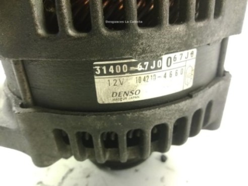 3140067J0 ALTERNADOR SUZUKI GRAND VITARA II (JT, TE, TD)|Desguaces La Cabaña