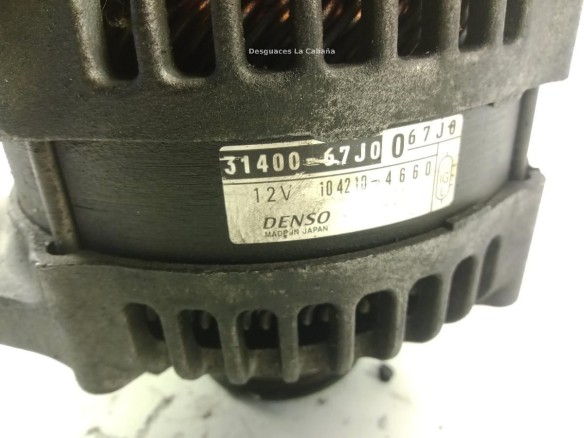 3140067J0 ALTERNADOR SUZUKI GRAND VITARA II (JT, TE, TD)|Desguaces La Cabaña