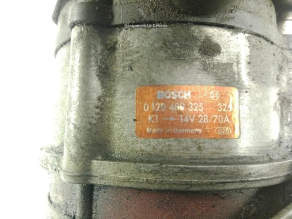 0120489325 ALTERNADOR MERCEDES BENZ CLASE G (W460)|Desguaces La Cabaña