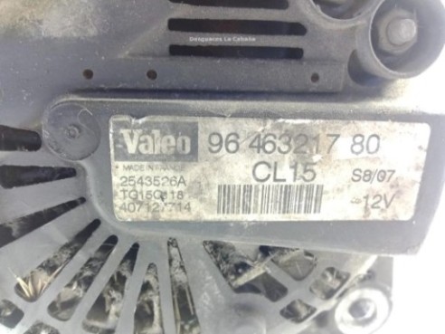 9646321780 ALTERNADOR CITROEN JUMPY Furgón|Desguaces La Cabaña