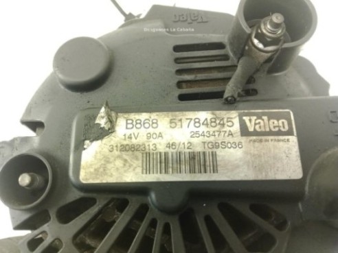 51784845 ALTERNADOR PEUGEOT BIPPER (AA_)|Desguaces La Cabaña