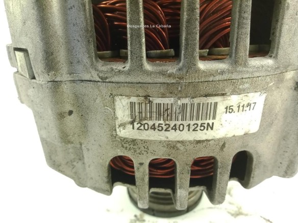 12045240125N ALTERNADOR NISSAN KUBISTAR Furgón (X76)|Desguaces La Cabaña