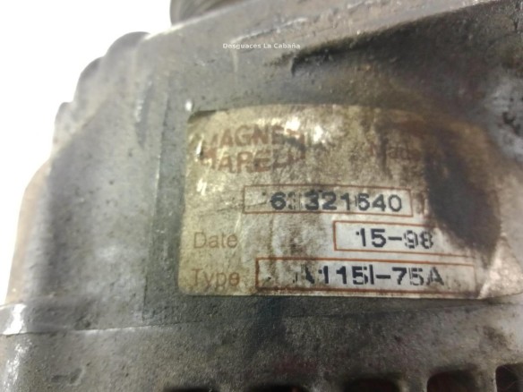 63321640 ALTERNADOR FIAT BRAVA (182_)|Desguaces La Cabaña