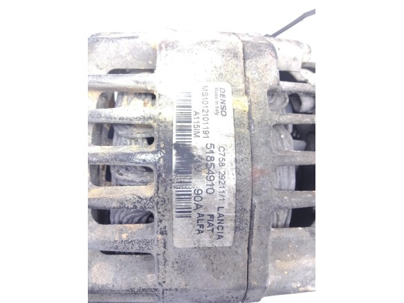 MS1012101191 ALTERNADOR FIAT DOBLO Furgón/ranchera familiar (263_)|Desguaces La Cabaña