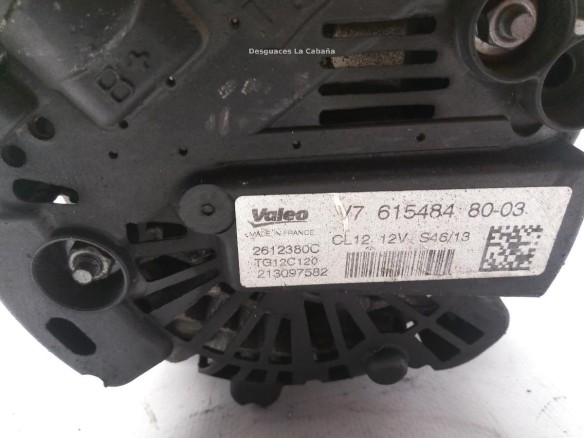 2612380C 6154848003 ALTERNADOR PEUGEOT 308 II|Desguaces La Cabaña