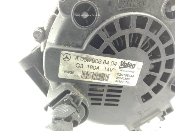 A0009068404 ALTERNADOR MERCEDES BENZ VITO Furgón (W447)|Desguaces La Cabaña