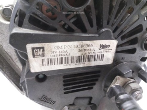 2618063A 13586366 ALTERNADOR OPEL ASTRA J GTC|Desguaces La Cabaña