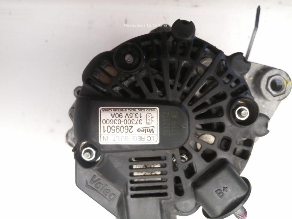 3730003600 ALTERNADOR HYUNDAI i20 (PB, PBT)|Desguaces La Cabaña