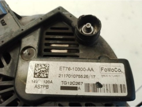 ET7610300AA ALTERNADOR FORD TRANSIT COURIER Furgón|Desguaces La Cabaña