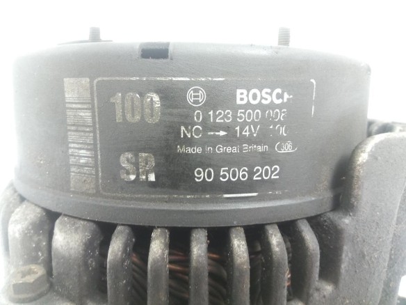 0123500008,90506202, ALTERNADOR OPEL VECTRA B (J96)|Desguaces La Cabaña
