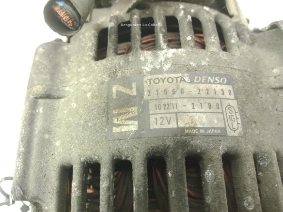 2706022130 ALTERNADOR TOYOTA RAV 4 II (_A2_)|Desguaces La Cabaña