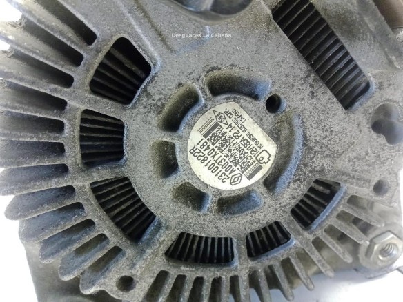 231001822R ALTERNADOR RENAULT MASTER III Furgón (FV)|Desguaces La Cabaña