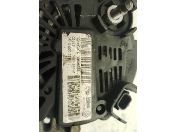 2606288A ALTERNADOR RENAULT MEGANE III Fastback (BZ0_)|Desguaces La Cabaña