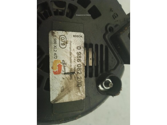 0986082200 ALTERNADOR BMW 3 Touring (E91)|Desguaces La Cabaña