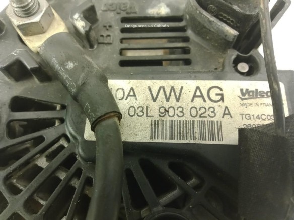 03L903023A ALTERNADOR VW TOURAN (1T3)|Desguaces La Cabaña