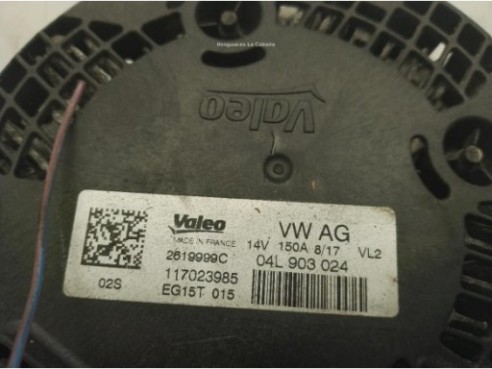 04L903024 ALTERNADOR AUDI A4 Avant (8W5, B9)|Desguaces La Cabaña